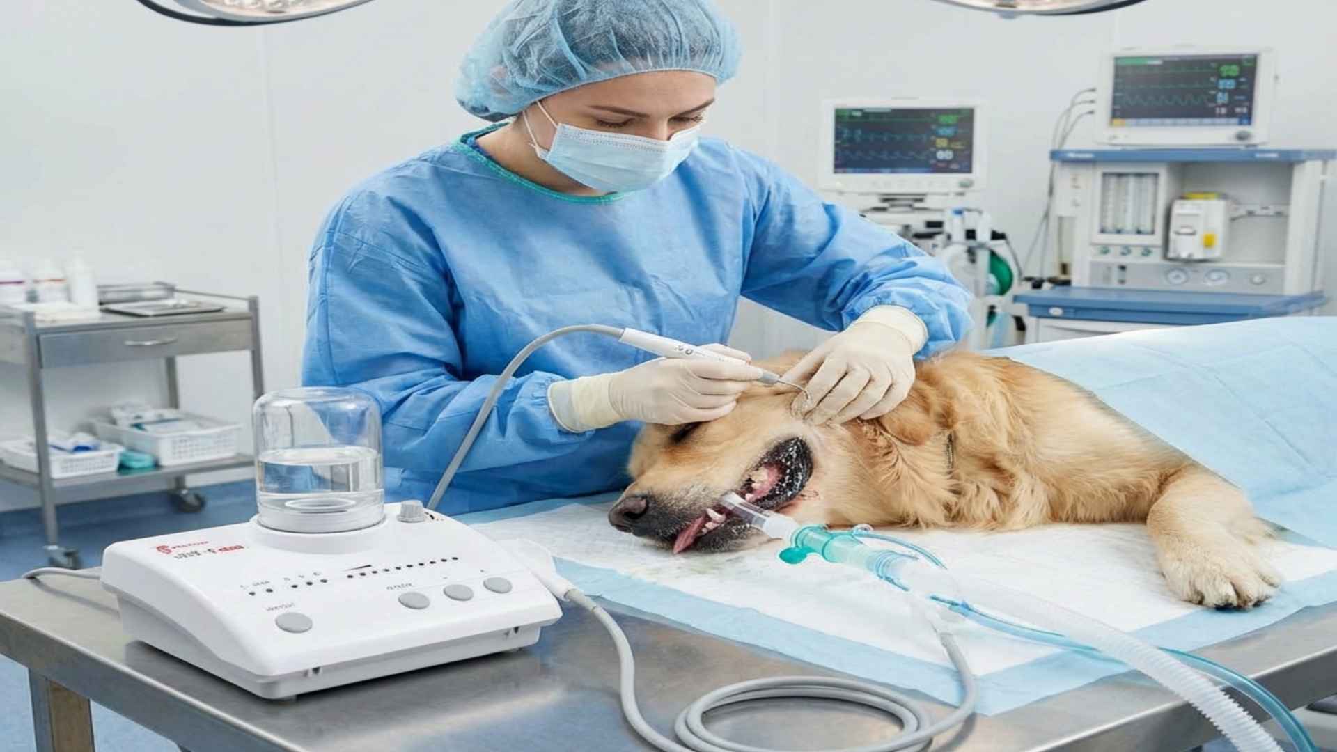 Limpieza dental veterinaria en perros